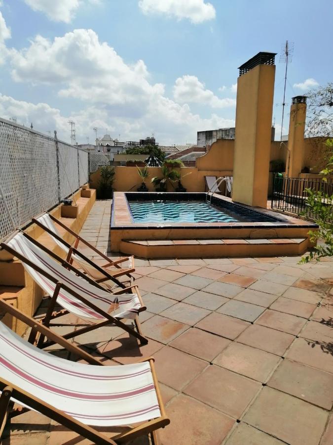 세비야 Tourist House Trajano Terraza-Piscina 아파트 외부 사진